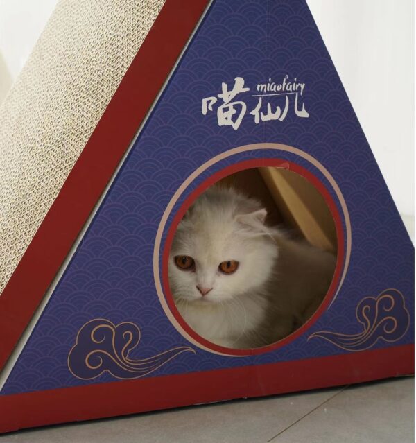 Cat Scratching Board Cat Scratcher Cat House - Image 3