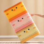 Cute Toy Storage Box Two Way Opening - Yellow Duck - Image 12