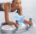 Push Up Bar Indoor Trainer Multifunction Planking Board - Black - Image 7