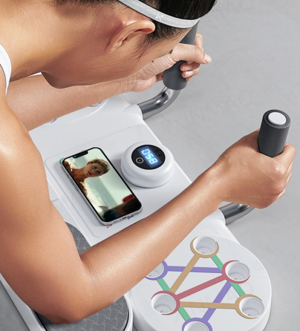 Push Up Bar Indoor Trainer Multifunction Planking Board - Black - Image 6