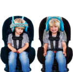 Kids Car Seat Head Support Sleeping head support- Blue