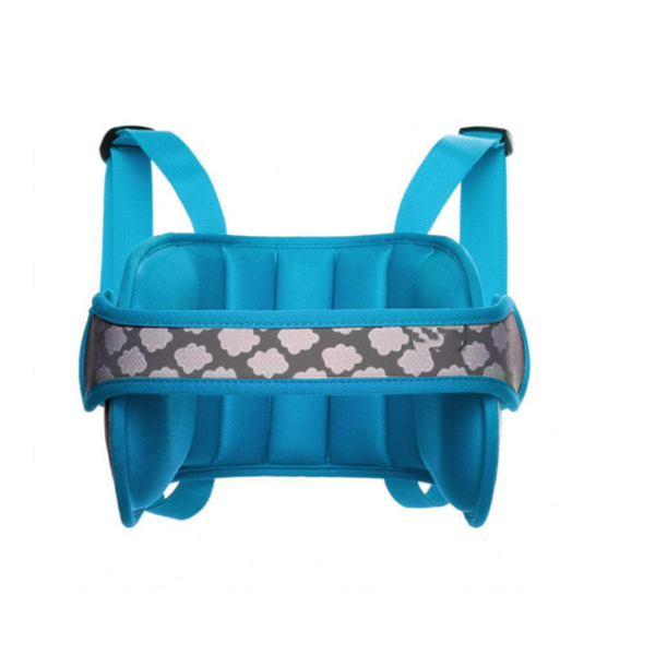 Kids Car Seat Head Support Sleeping head support- Blue - Image 4
