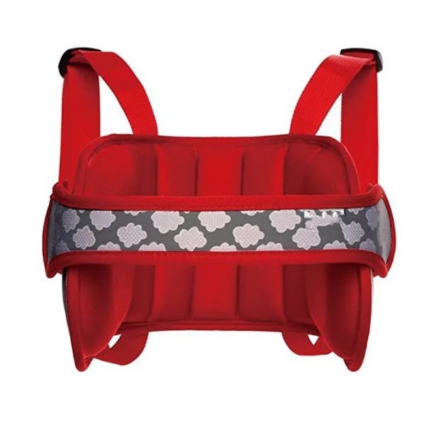 Kids Car Seat Head Support Sleeping head support- Red - Image 1