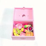 Wooden Decoration Cake Ice Cream Cutting Set Pretend Play Toy Gift Set - Image 5