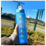 Water Bottle Dual-Way Drink 1L - Image 2
