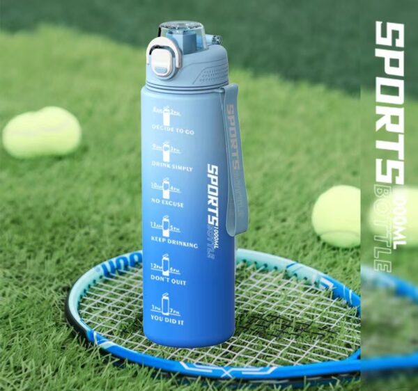 sportscup_blue Water Bottle Dual-Way Drink 1L - Image 1