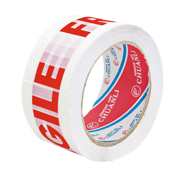 Wrap and Packing Tape 48mm x 100m Fragile Warning Tape - Image 2