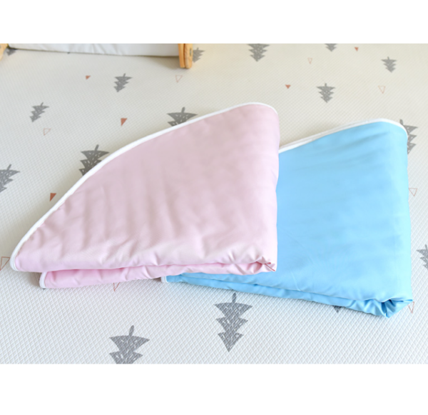 Kids Play Tent Portable Playhouse Indoor Tent with Mat and Light - Blue - Image 8