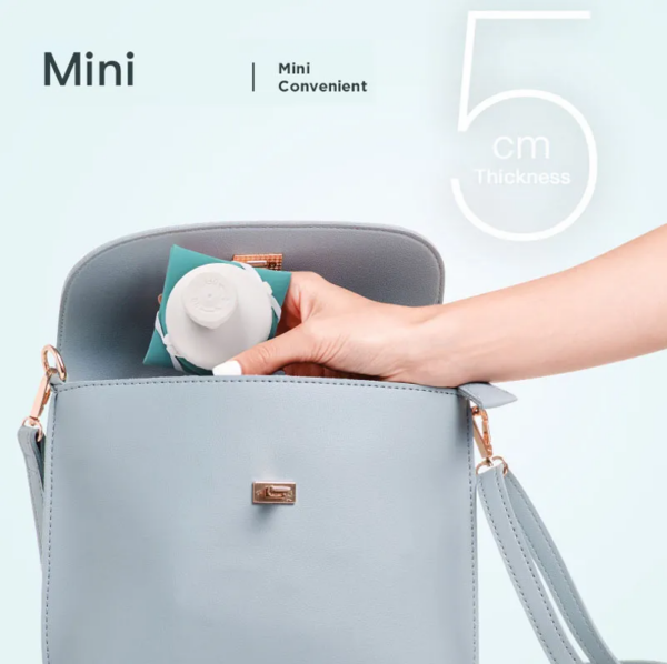 600ml BPA Free Food Grade Water Bottle Foldable Travel Cup - Pink - Image 6