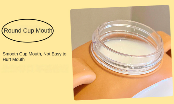 700ml Water Bottle Cute Bear Design with Plastic Straw - Yellow - Image 7