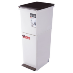 Rubbish Bin 2 layers 38L - Dark Brown Lid