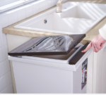 Rubbish Bin 2 layers 38L - White Lid - Image 10