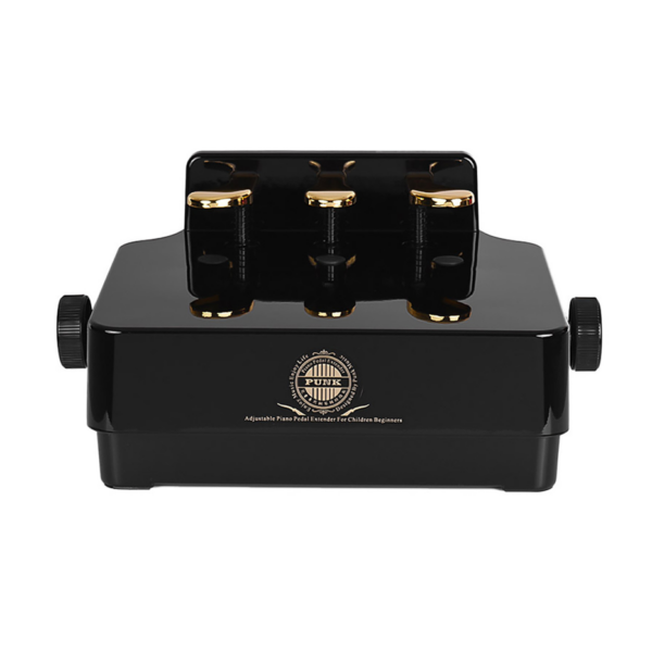 Adjustable Height Piano Pedal Extender Bench Foot Stool with Pedals - Image 7