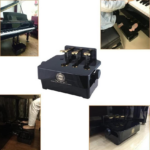 Adjustable Height Piano Pedal Extender Bench Foot Stool with Pedals - Image 5