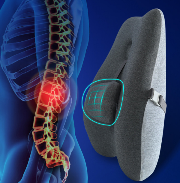 Memory Foam Cushion for Office Chair Car Lumbar Support Cushion - Image 10