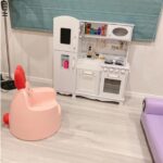 Wooden Simulation Kitchen Pretend Play Toy With Cookware - Image 4