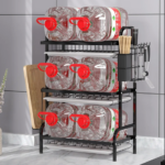 3 Tier Kitchen Dish Rack Storage Unit Kitchen Shelf - Image 3