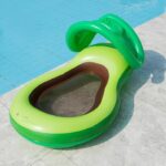 Inflatable Floating Pool Toy with Canopy Swimming Pool Toy - Image 3