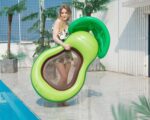 Inflatable Floating Pool Toy with Canopy Swimming Pool Toy - Image 10