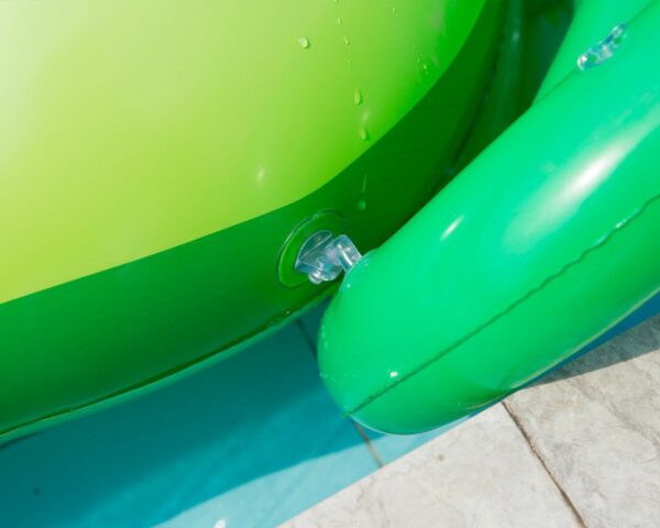 Inflatable Floating Pool Toy with Canopy Swimming Pool Toy - Image 5