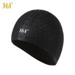 Swim Cap for Adult Long Hair - Black