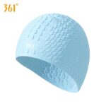 Swim Cap for Adult Long Hair - Blue