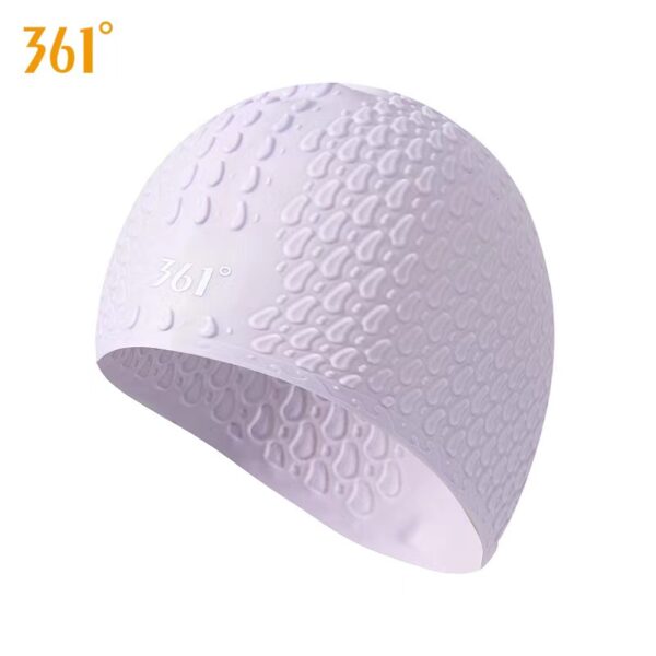 Swim Cap for Adult Long Hair - Purple - Image 1