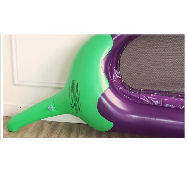 Inflatable Swimming Pool Float Floating Pool Toy- Purple Eggplant - Image 6