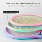 Children Badminton Racquets Set Tennis Racket Set Outdoor Toy - Purple - Image 4