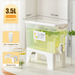 3.5L Water Container with Water Tap Water Filter