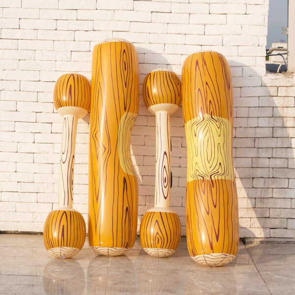 Inflatable Swimming Pool Toy Ride On Toy A Pair - Image 6