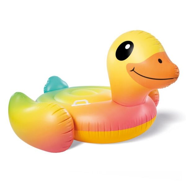 Inflatable Swimming Pool Toy Floating Island - Duck Ride On - Image 3