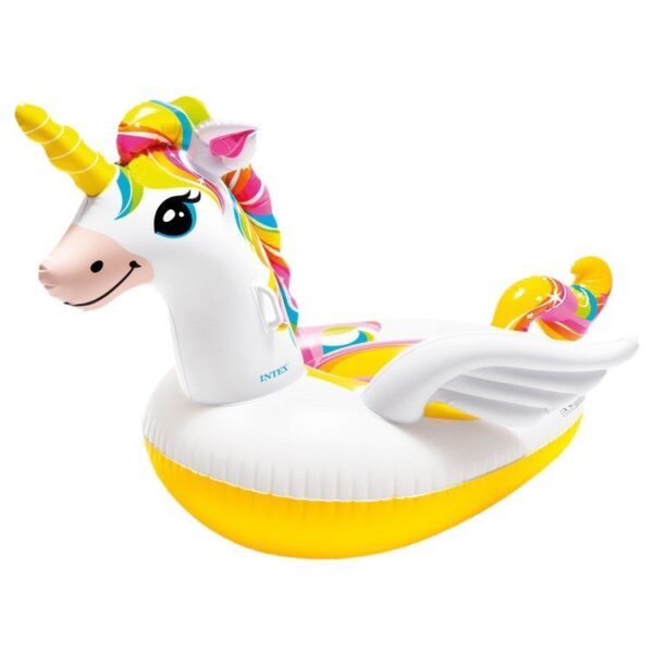 Inflatable Swimming Pool Toy Floating Island - Unicorn Ride On - Image 3