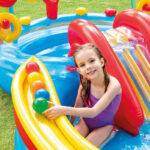 Inflatable Pool Water Play Center Water Slide - Rainbow Park - Image 3