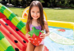Inflatable Pool Water Play Center Water Slide - Fruit World - Image 5