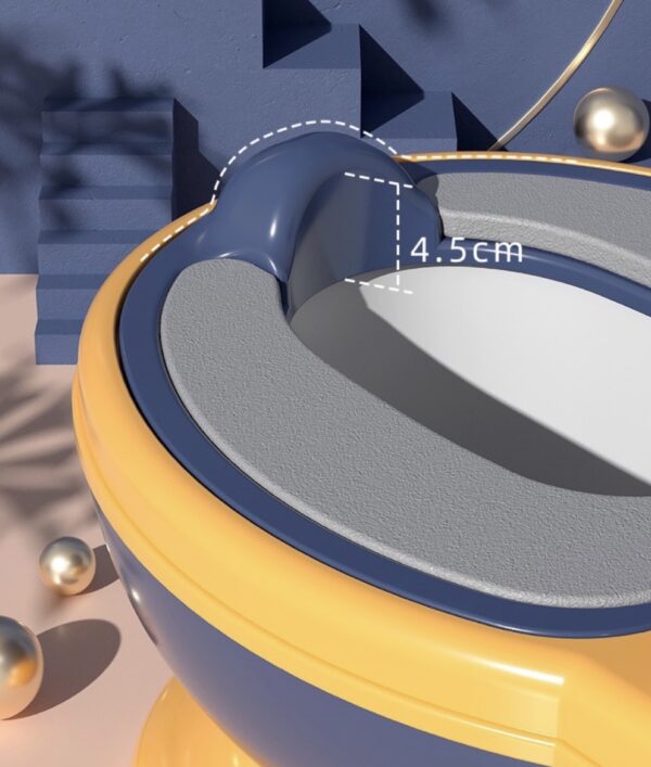 Toilet Training Potty Non-slip Toilet Trainer - Blue - Image 6