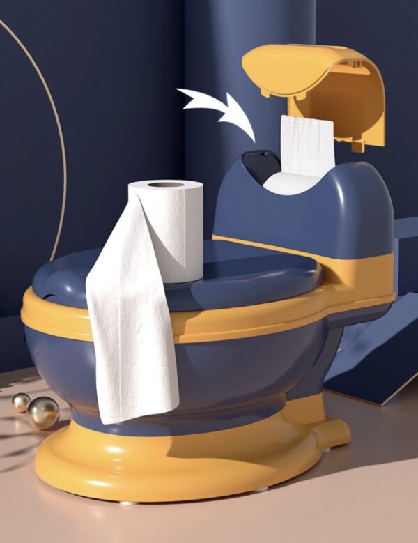 Toilet Training Potty Non-slip Toilet Trainer - Blue - Image 5