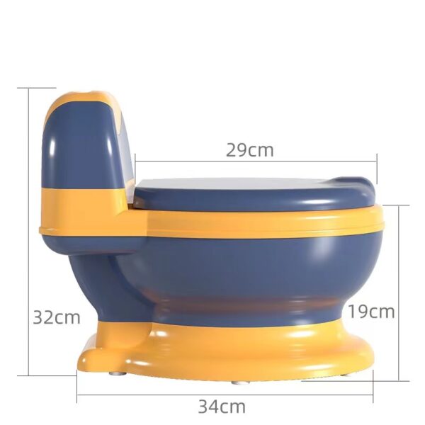 Toilet Training Potty Non-slip Toilet Trainer - Blue - Image 2