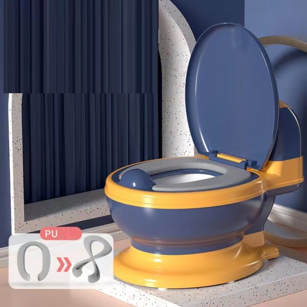 Toilet Training Potty Non-slip Toilet Trainer - Blue - Image 10