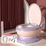 Toilet Training Potty Non-slip Toilet Trainer - Pink