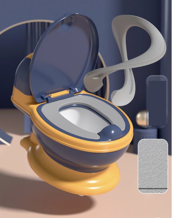 Toilet Training Potty Non-slip Toilet Trainer - Blue - Image 9