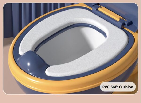 Toilet Training Potty Non-slip Toilet Trainer - Blue - Image 8