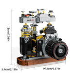 Building Blocks Film Camera Welleadz WLZ-6F Vintage Camera Model Bricks - Image 2
