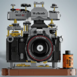 Building Blocks Film Camera Welleadz WLZ-6F Vintage Camera Model Bricks - Image 8