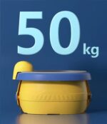 Portable Travel Toilet Potty - Blue n Yellow - Image 6