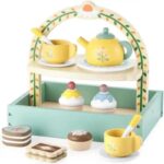 Wooden Simulation Royal Afternoon Tea Set - Image 13