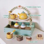 Wooden Simulation Royal Afternoon Tea Set - Image 2