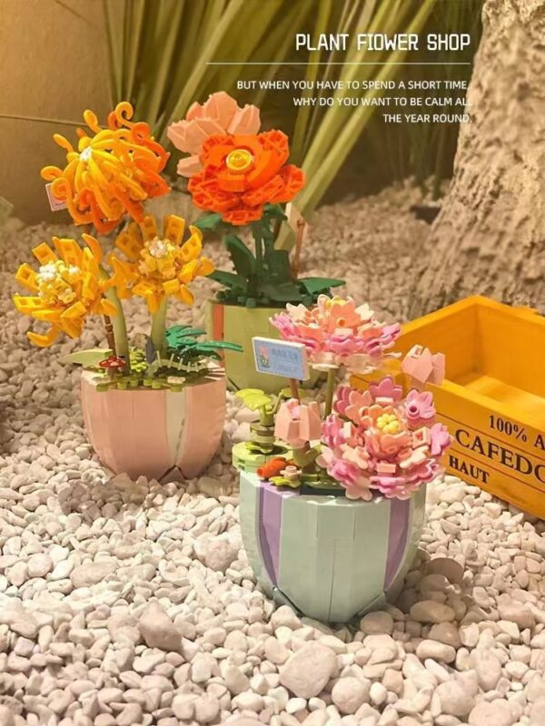 Building Blocks Flower Bouquet PID2080 - Image 7