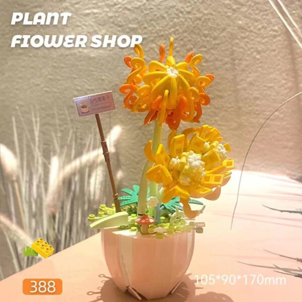 WeChat Image_202311231324336 Building Blocks Flower Bouquet PID2085 - Image 1